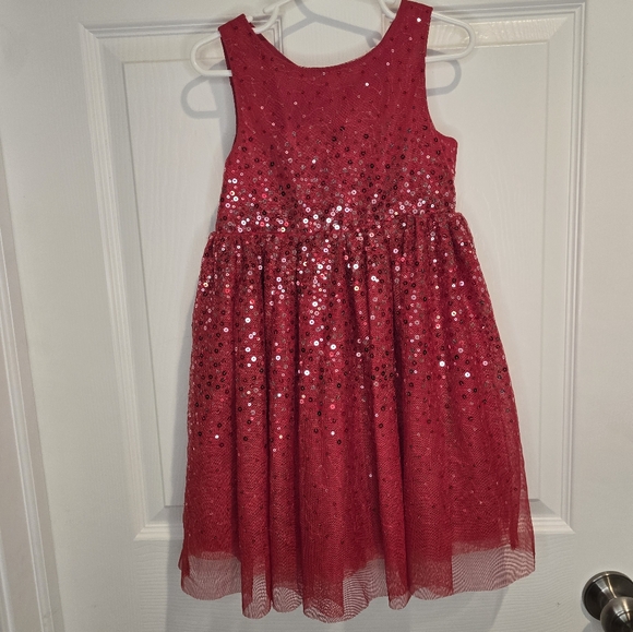 H&M Other - H & M red sequin and tulle sleeveless dress  size 2-3 toddler girl
